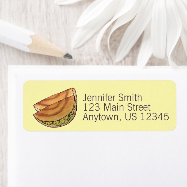 Etiqueta Masala Dosas Indian Comida Cuisine Restaurante Che (Insitu)