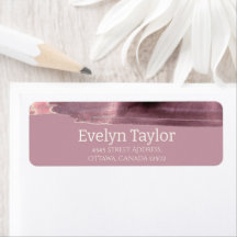 Mauve Dusty Rosa Modern Simples