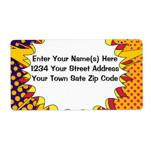 Etiqueta Meio-tom Sunset