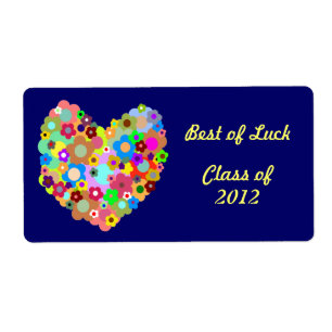 Etiqueta Melhor da sorte, classe de envoltório da barra de