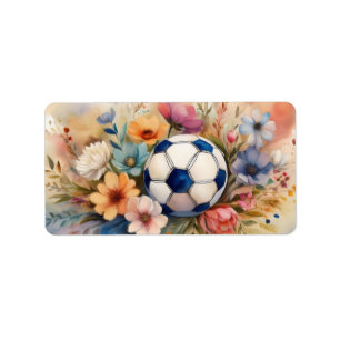 Etiqueta Melhor Mãe de Futebol de Todos os Tempos Desenho F