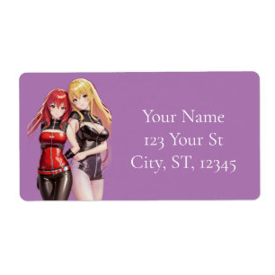 Etiqueta Meninas bonitas Animam Thunder_Cove