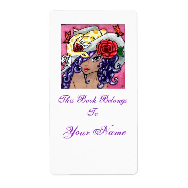 Etiqueta "Meu Chapéu É Fabuloso!" Cartão (Frente)