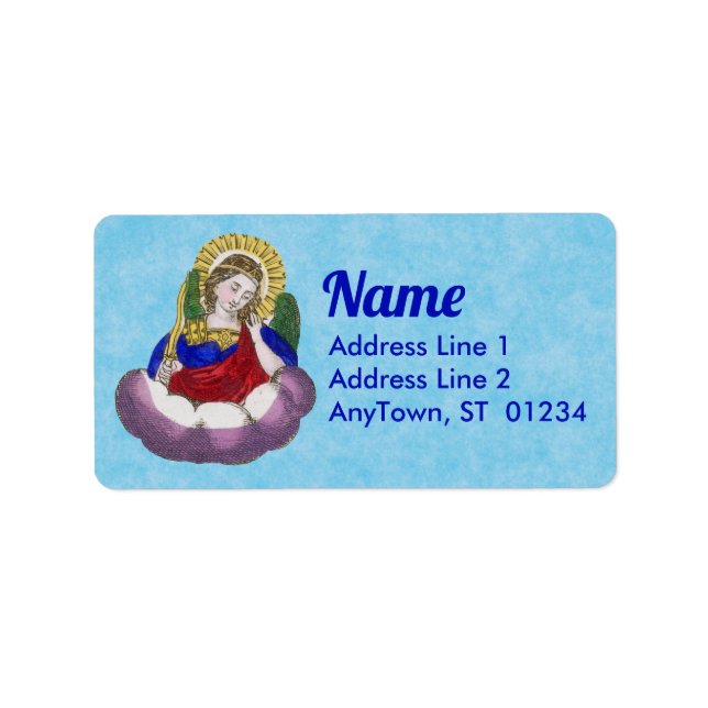 Etiqueta Michael, o Arcanjo (M 009) (Frente)