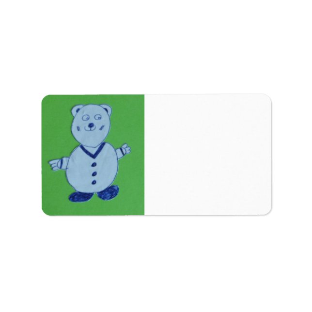 Etiqueta Mike Address Labels (Frente)