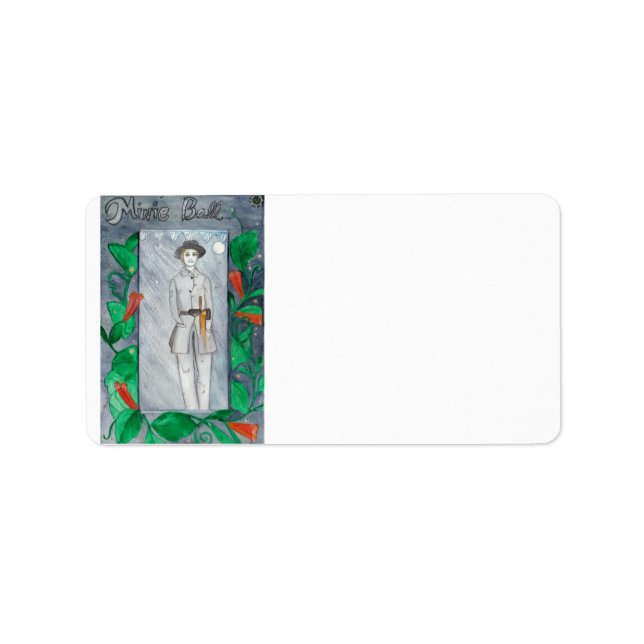 Etiqueta Minie Ball (Frente)