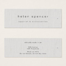 Etiqueta Mínima De Vestuário, Etiqueta De Preço, E