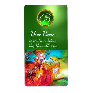 Etiqueta MIRANDOLINA / Máscaras de carnaval venezianas