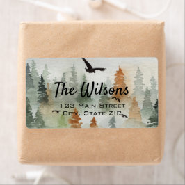 Etiqueta Misty Forest Shipping