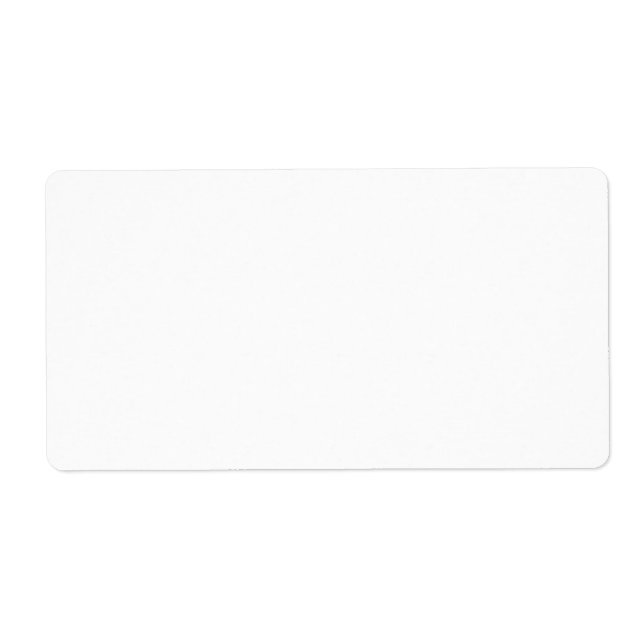 Etiqueta Modelo branco (Frente)