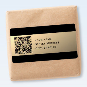 Etiqueta Modelo de código QR editável instantaneamente Fa