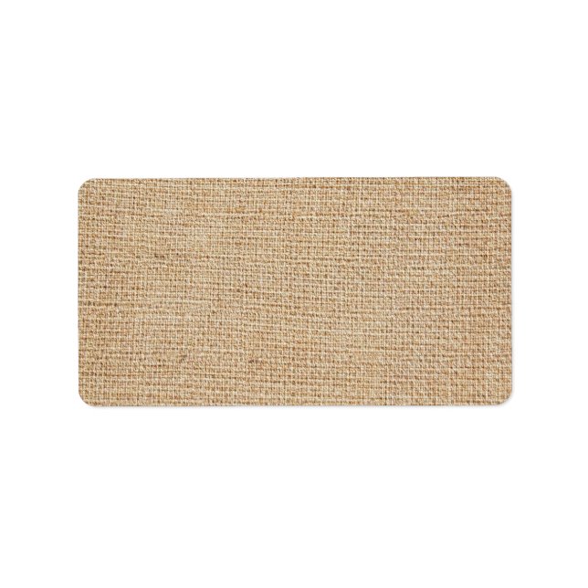 Etiqueta Modelo - Fundo Burlap (Frente)