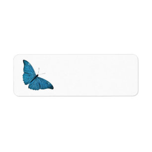 Etiqueta Modelo personalizado de Morpho do vintage