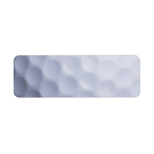 Etiqueta Modelo personalizado fundo da bola de golfe