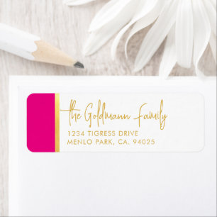 Etiqueta MODERN bat mitzvah ultra trendy cor-de-rosa