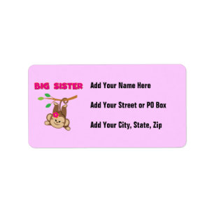 Etiqueta Monkey Big Sister