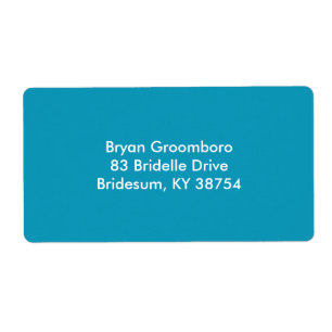 Etiqueta Monocromo durável