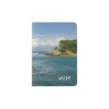 Etiqueta Monograma de Capas de Mar