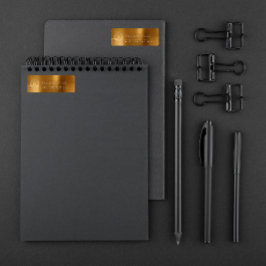 Etiqueta Monograma em Laurel Wreath Dourado Return Address