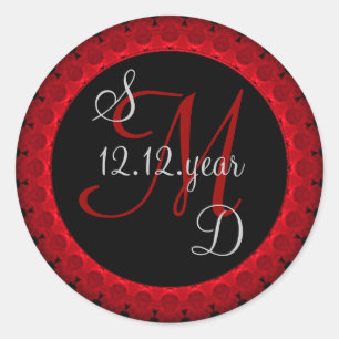 Etiqueta Monograma Personalizada