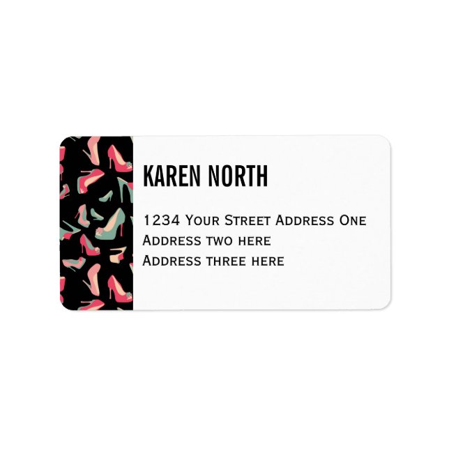 Etiqueta Monstro do calçado (Frente)