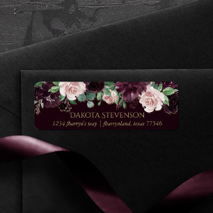 Etiqueta Moody Passion Drample Purple Rosa Address