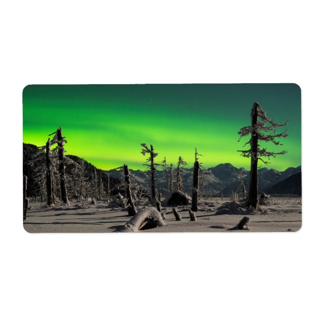 Etiqueta Moonlight Aurora (Frente)