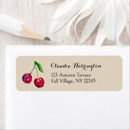 Etiqueta Morada Natural Pintada Pintada Pelos Moldes Aquáti