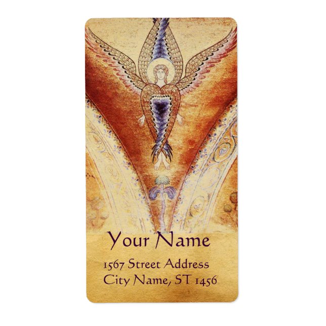 ETIQUETA MOSAIC ANGEL (Frente)