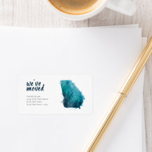 Movemos a Cor da Água Azul Georgia