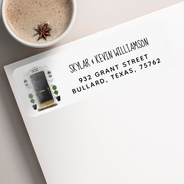 Etiqueta Movimentamos - Novo endereço Porta de Aquarela Pre (Criador carregado)