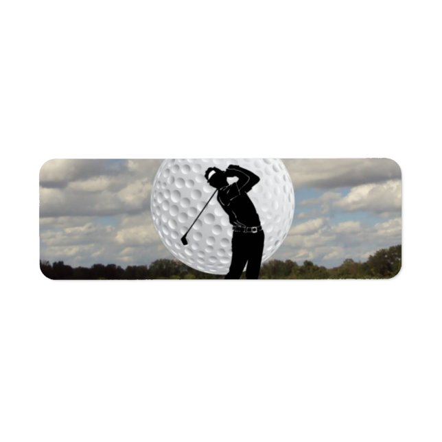 Etiqueta Mundo do Golfe (Frente)