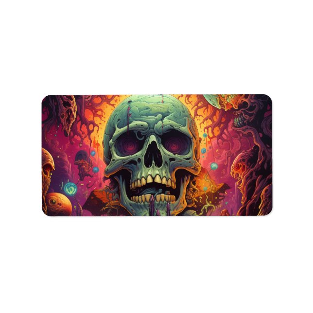 Etiqueta Mundo surreal (Frente)