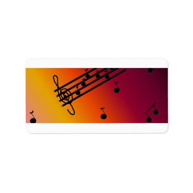 Etiqueta Music Design (Frente)