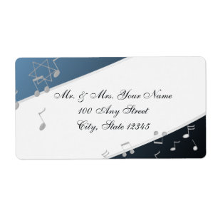 Etiqueta Música azul de prata no ar