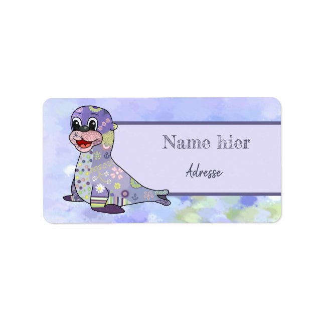 Etiqueta Musterrobbe (Frente)