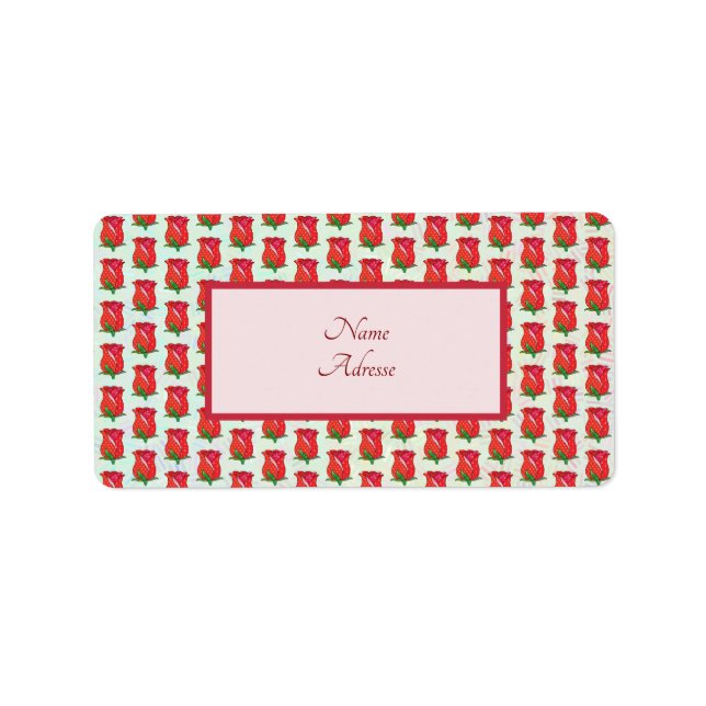 Etiqueta Musterrose (Frente)