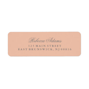 Etiqueta Na moda e Elegante cor-de-rosa