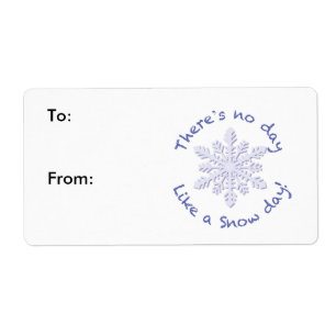 Etiqueta Não há dia como um dia de neve!