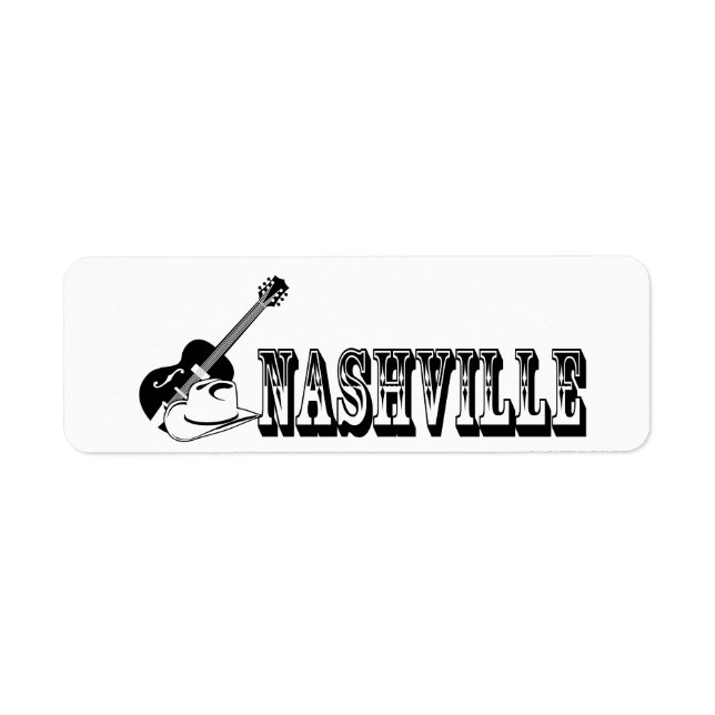 Etiqueta Nashville (Frente)