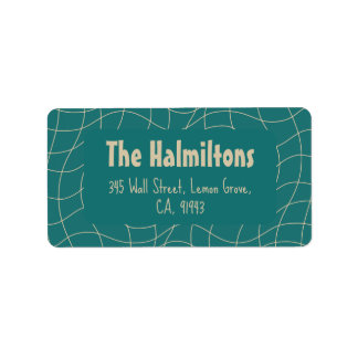 Etiqueta Natais vintages Elegantes Whimsy