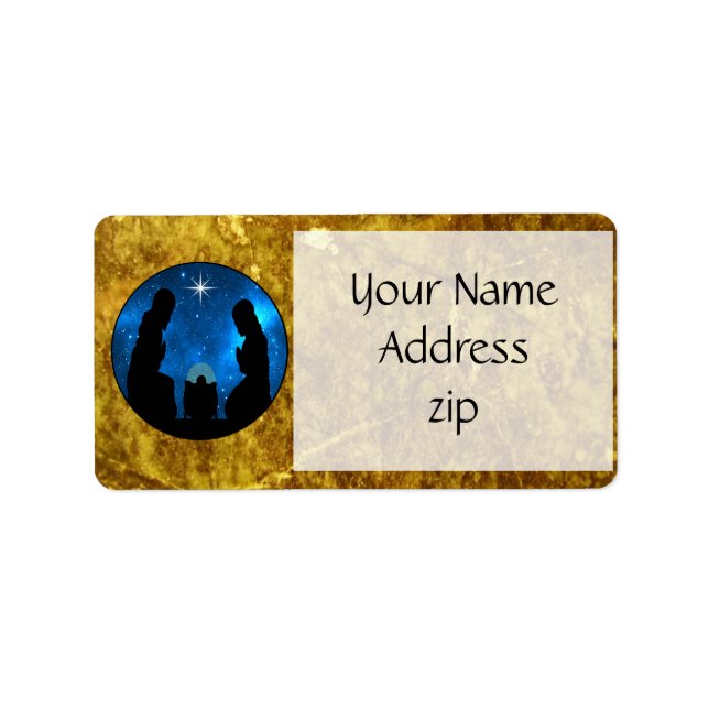 Etiqueta Natal (Frente)