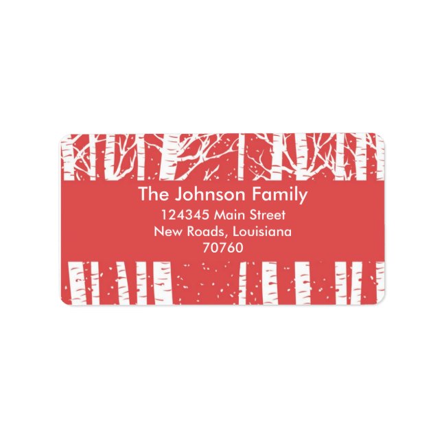 Etiqueta Natal (Frente)