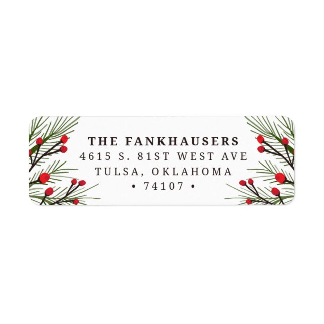 Etiqueta Natal 2016 (Frente)