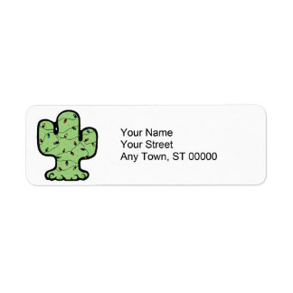 Etiqueta natal cactus