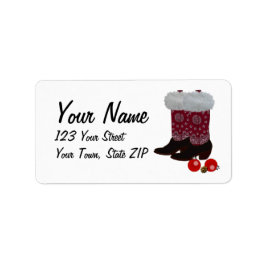 Etiqueta Natal do Texas