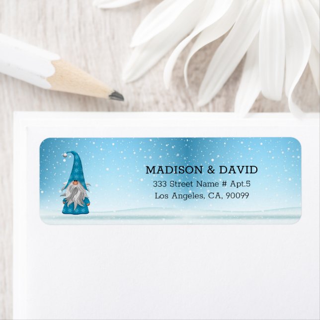 Etiqueta Natal Gnomo (Insitu)