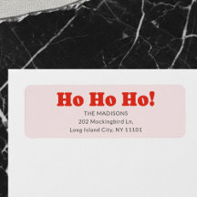 Natal Ho Ho Ho Retro