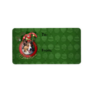 Etiqueta Natal - plataforma os salões - Shelties