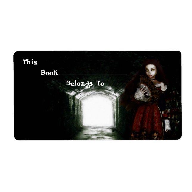 Etiqueta Natasha Bookplate (Frente)